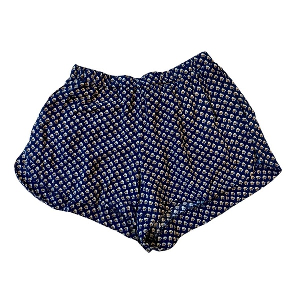 Brandy Melville Shorts Patterned Elastic Waist One Size - Picture 1 of 5